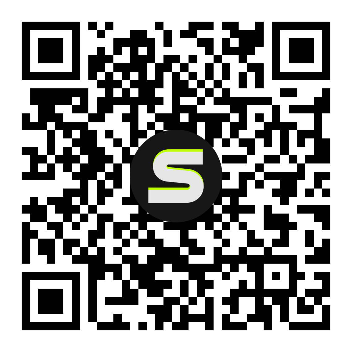 QR code pour télécharger l'app SidePro