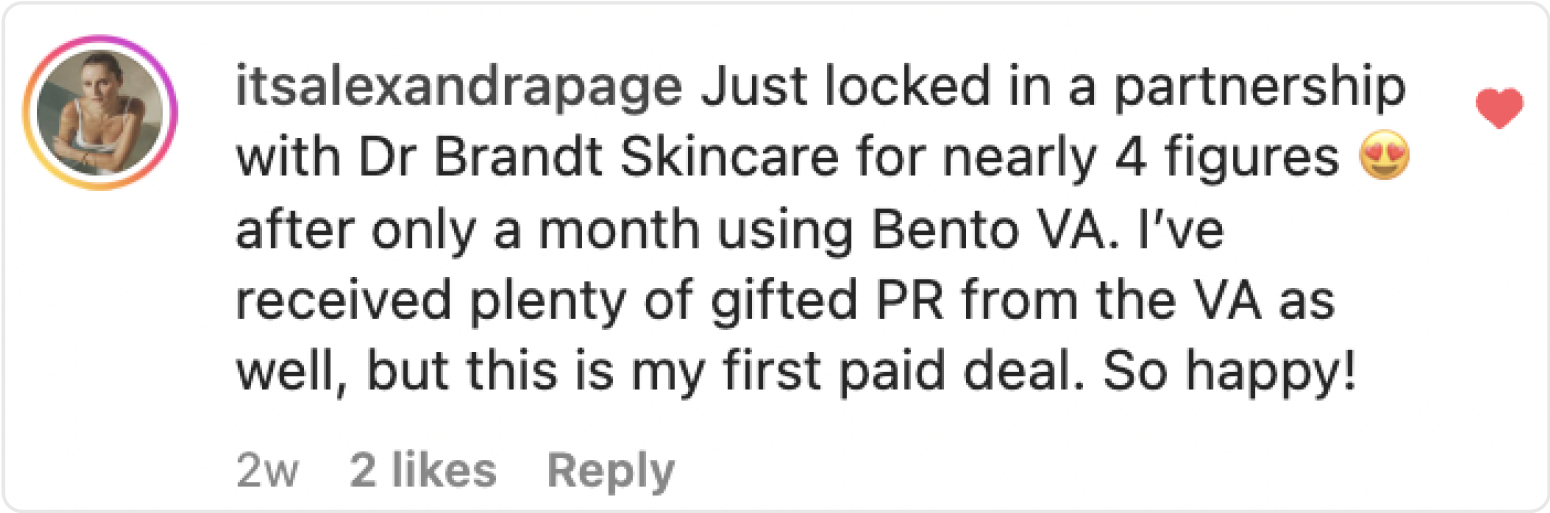 itsalexandrapage said on IG: Just locked in a partnership with Dr Brandt Skincare for nearly 4 figures...