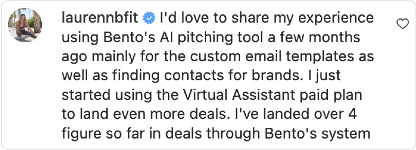 laurennbfit said on IG: I'd love to share my experience...