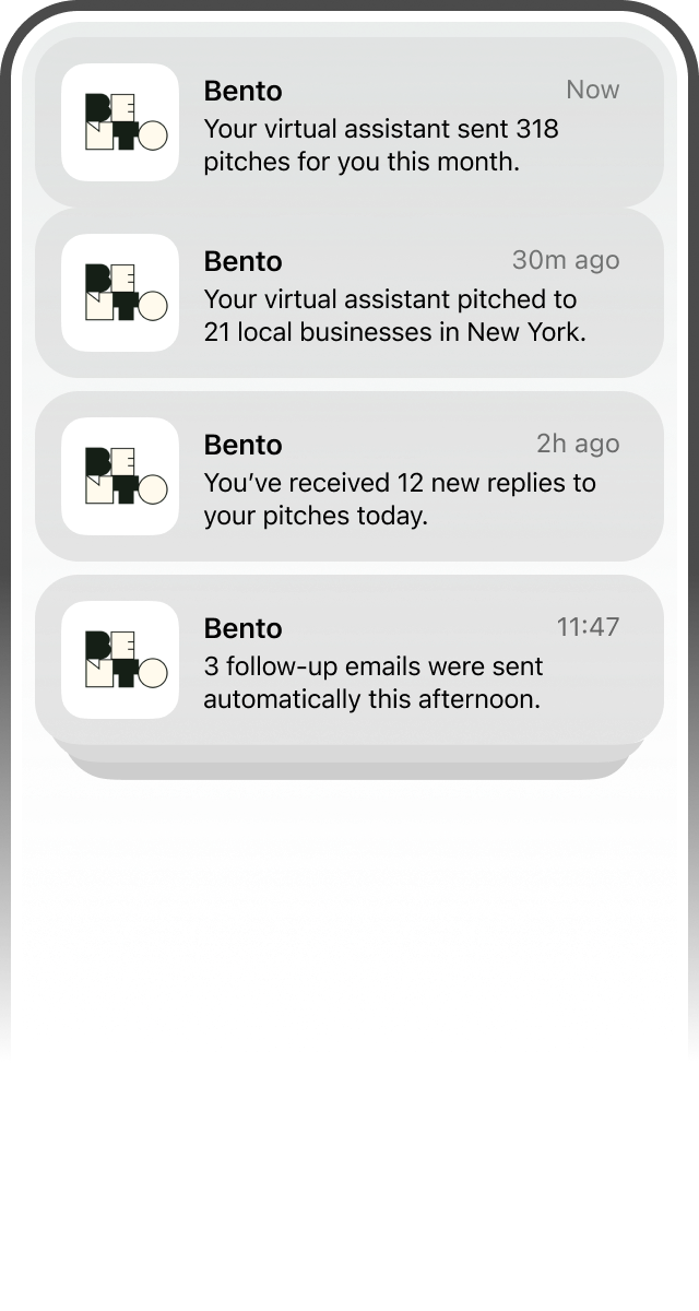 Get weekly updates screenshot