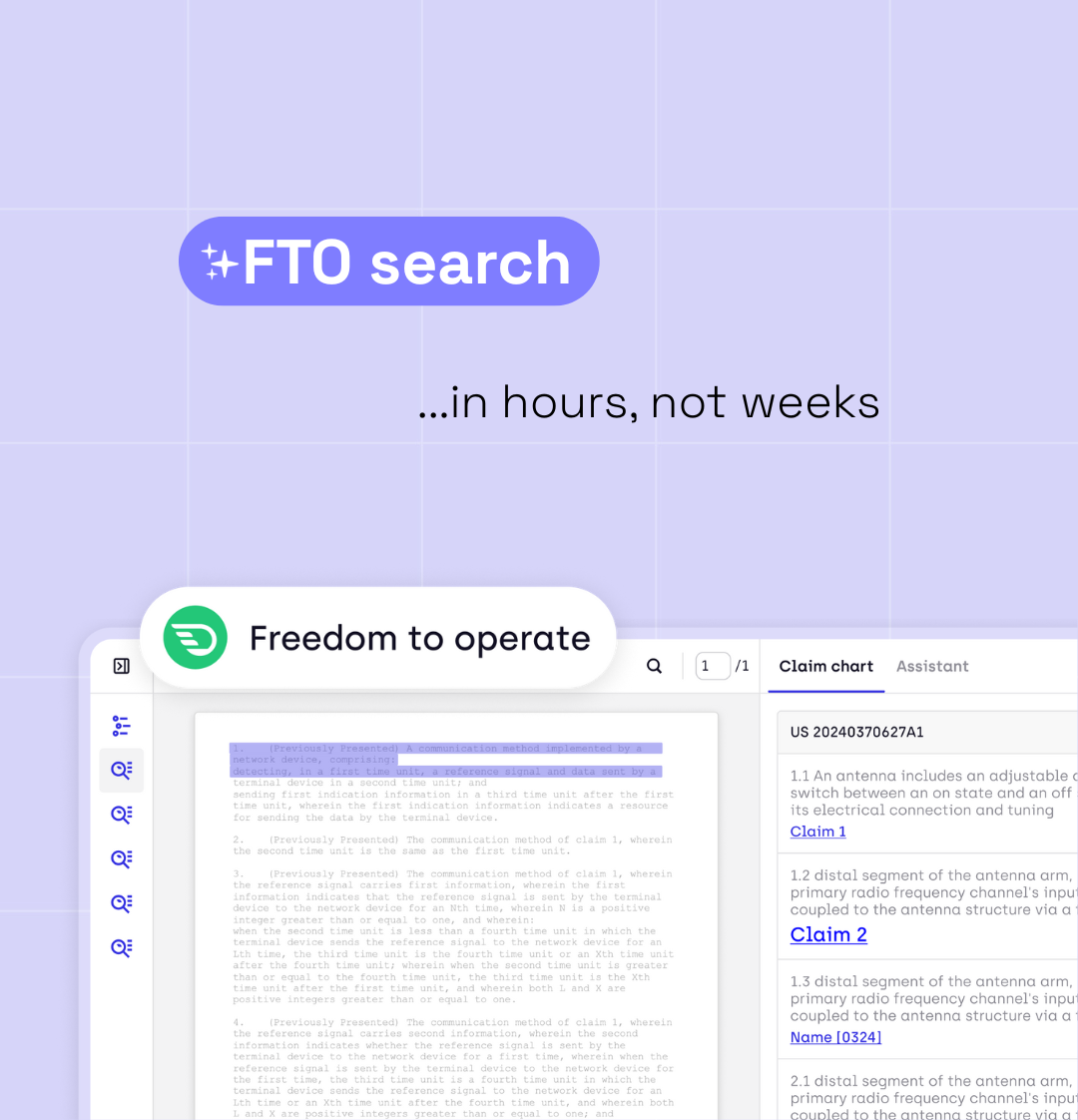 Patent Drafting assistant