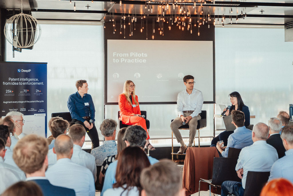 Marc-Michael Barf, Daniel Werner, Ina Schreiber and Celia Wei on Panel 3, From Pilots to Practice, Munich July 2026