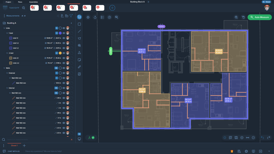 Upgraded Measurements manager