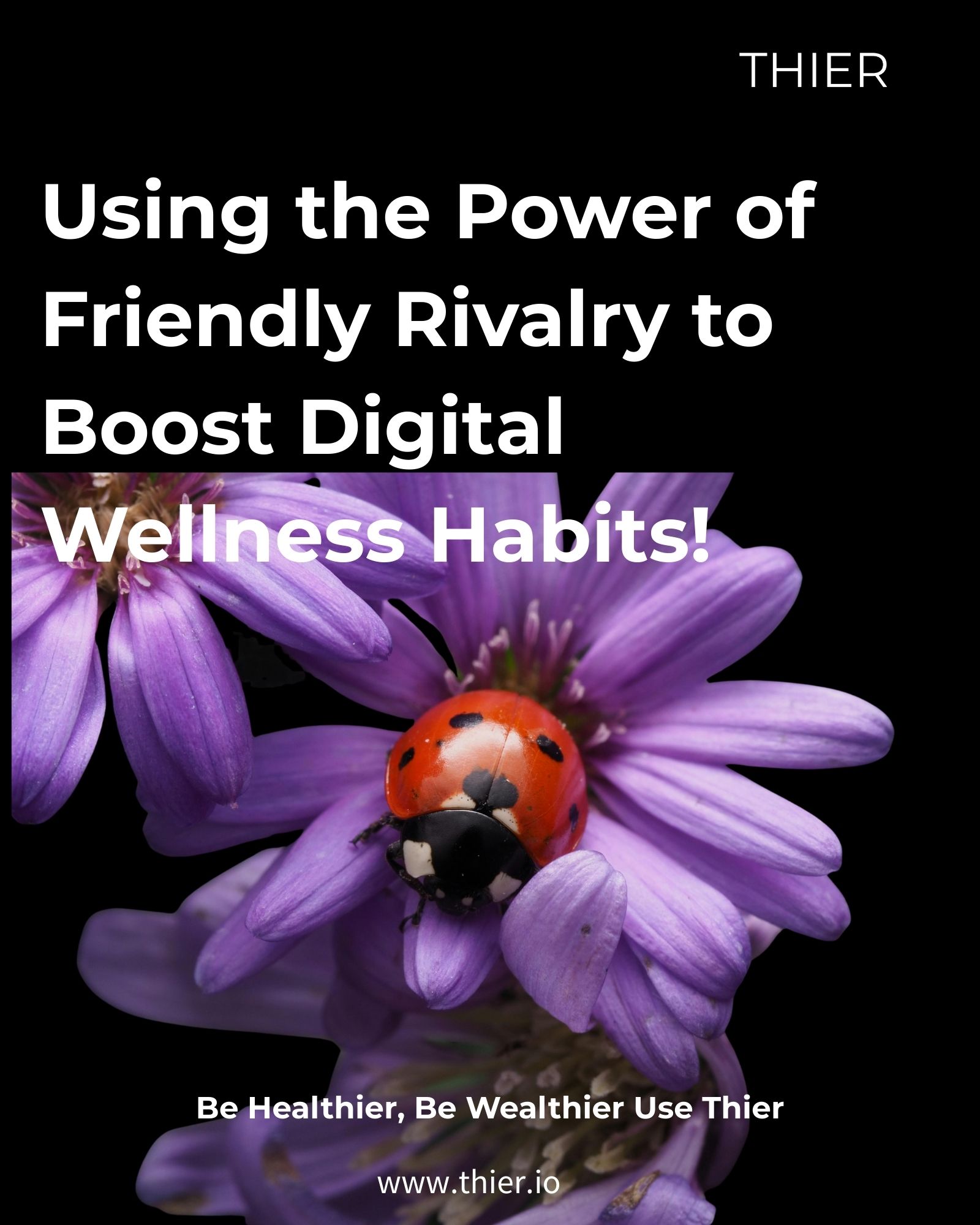 Using the Power of Friendly Rivalry to Boost Digital Wellness Habits!  [ Part 1 of 2]]. ❤️‍🩹
