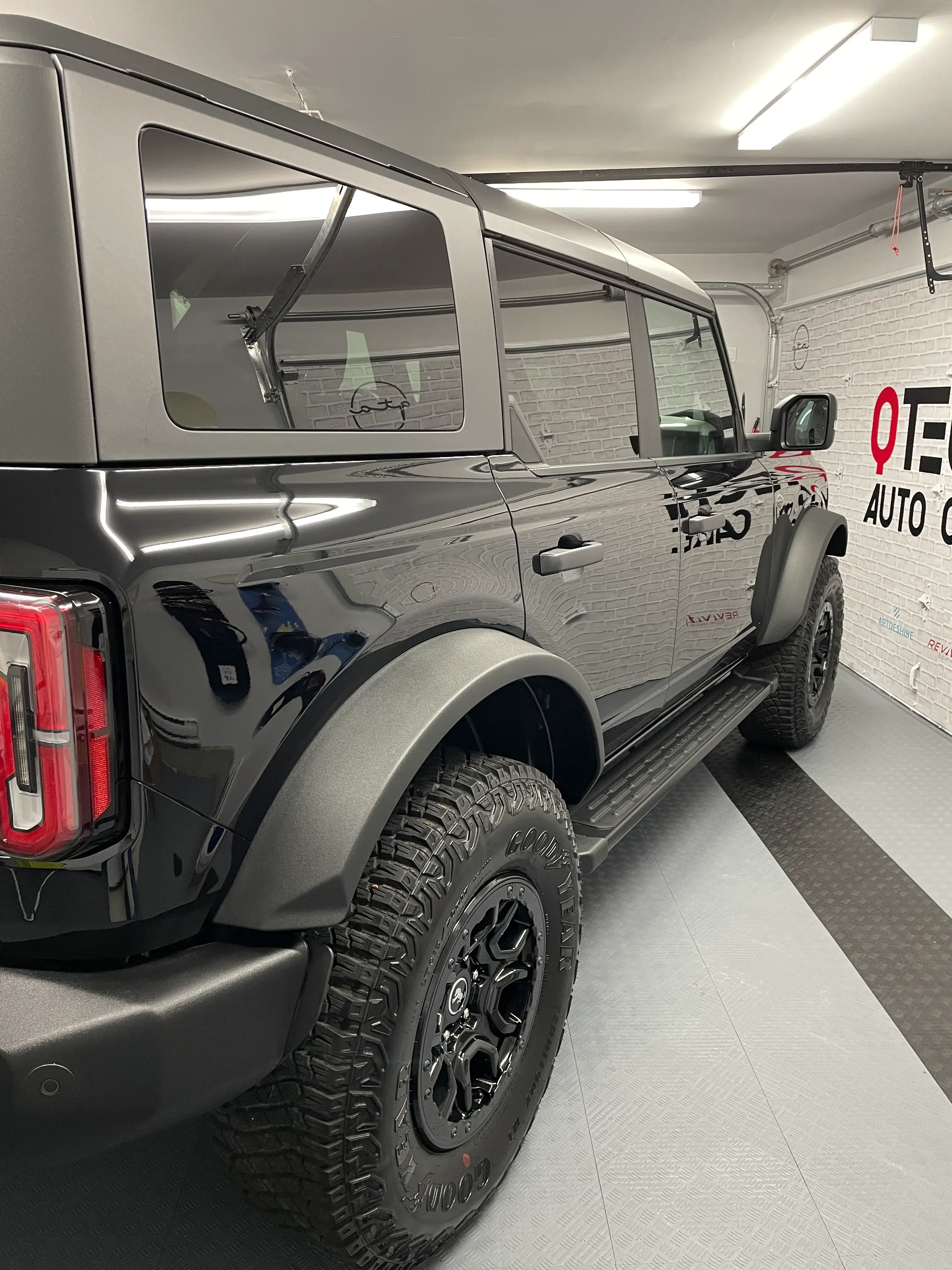 Retains coating protection up to 7 years if maintained well. Stage 2 has a very high gloss level. All ceramic coatings come with Carfax proof.