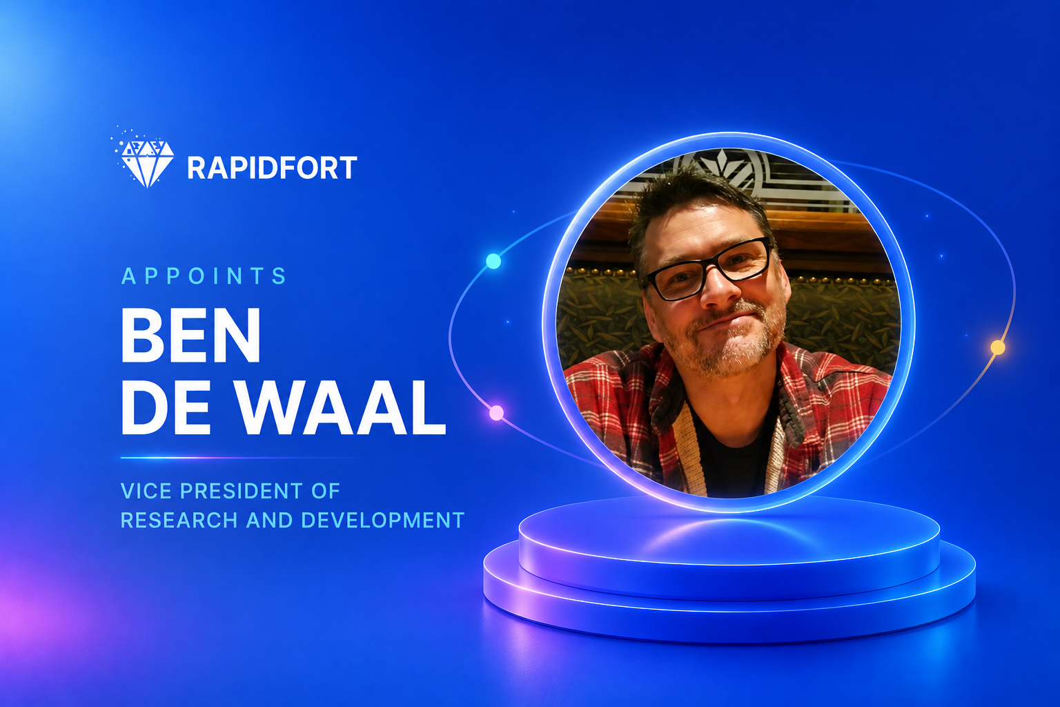RapidFort Appoints Proven Leader Ben de Waal as Vice President of Research and Development