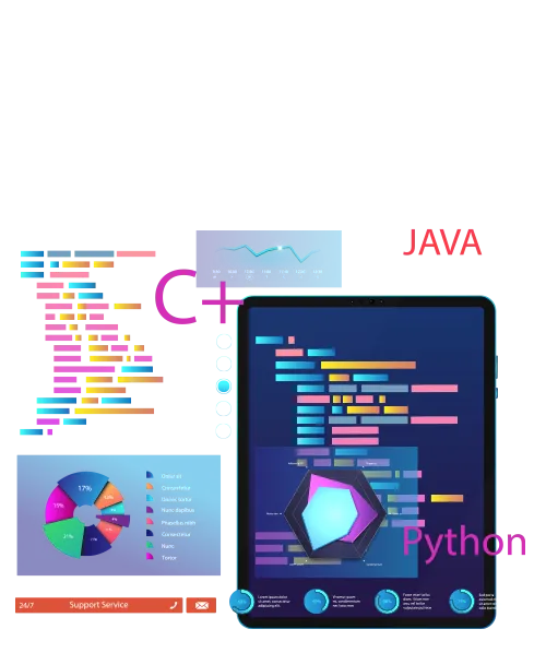A PC with Java and Python for UI/UX Agency, Web Development Agency, and Web Design Agency.