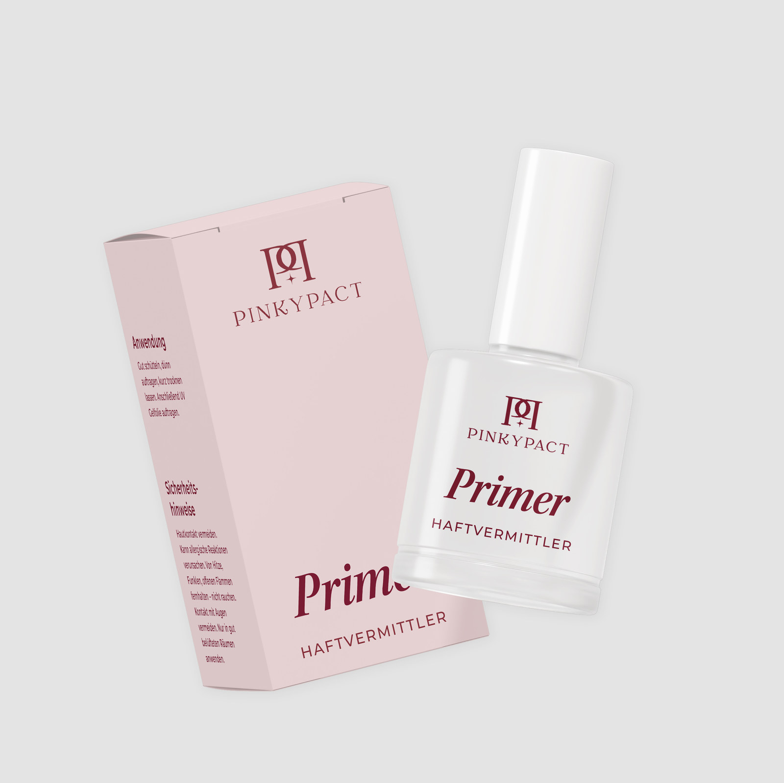 PINKYPACT primer packaging