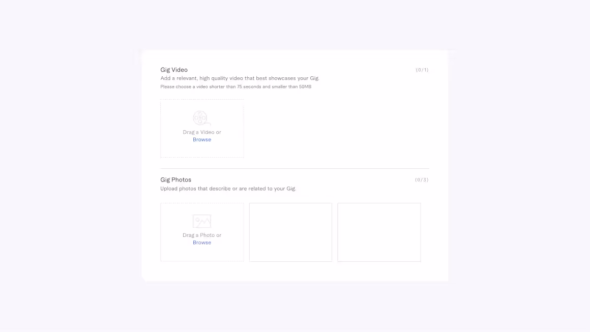 Каке сделать описание и оформление чтобы продвинуть свой гиг и профиль на Fiverr