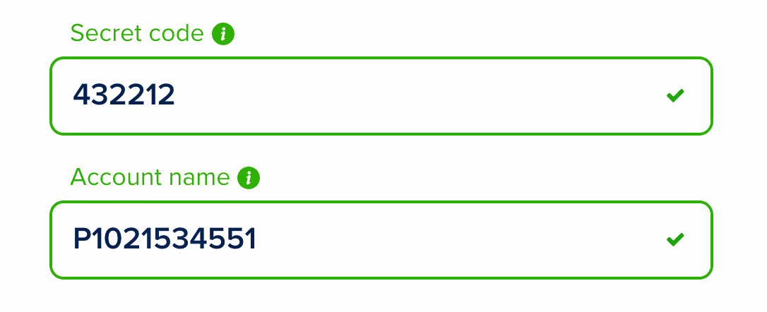 Деталі безпеки та номер акаунту Payeer