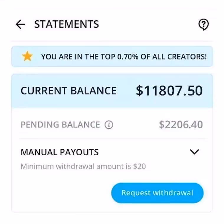 Сколько можно заработать на OnlyFans