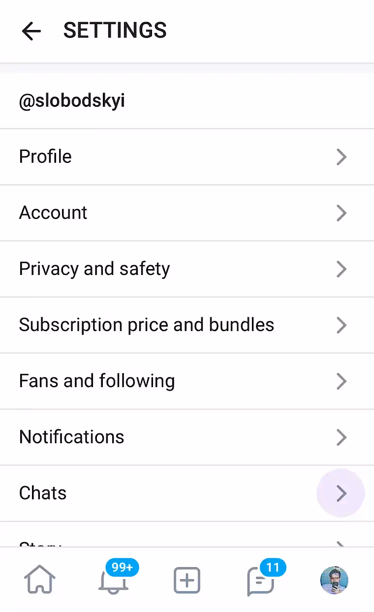 Как создать Welcome message на OnlyFans