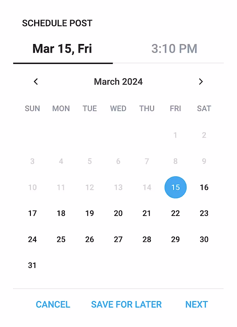 Как запланировать публикацию в OnlyFans