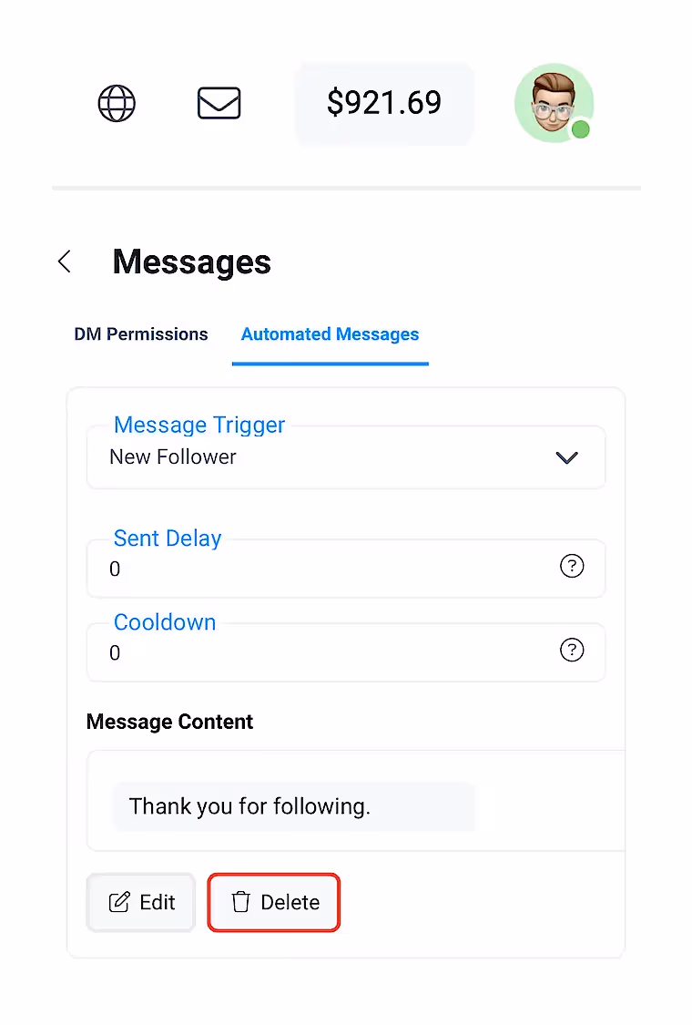 Создание приветственного сообщения