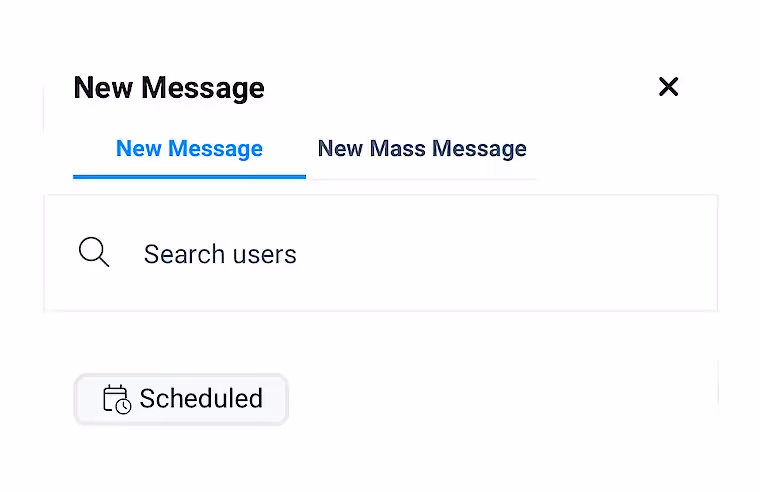 Как создать массовую рассылку на Fansly