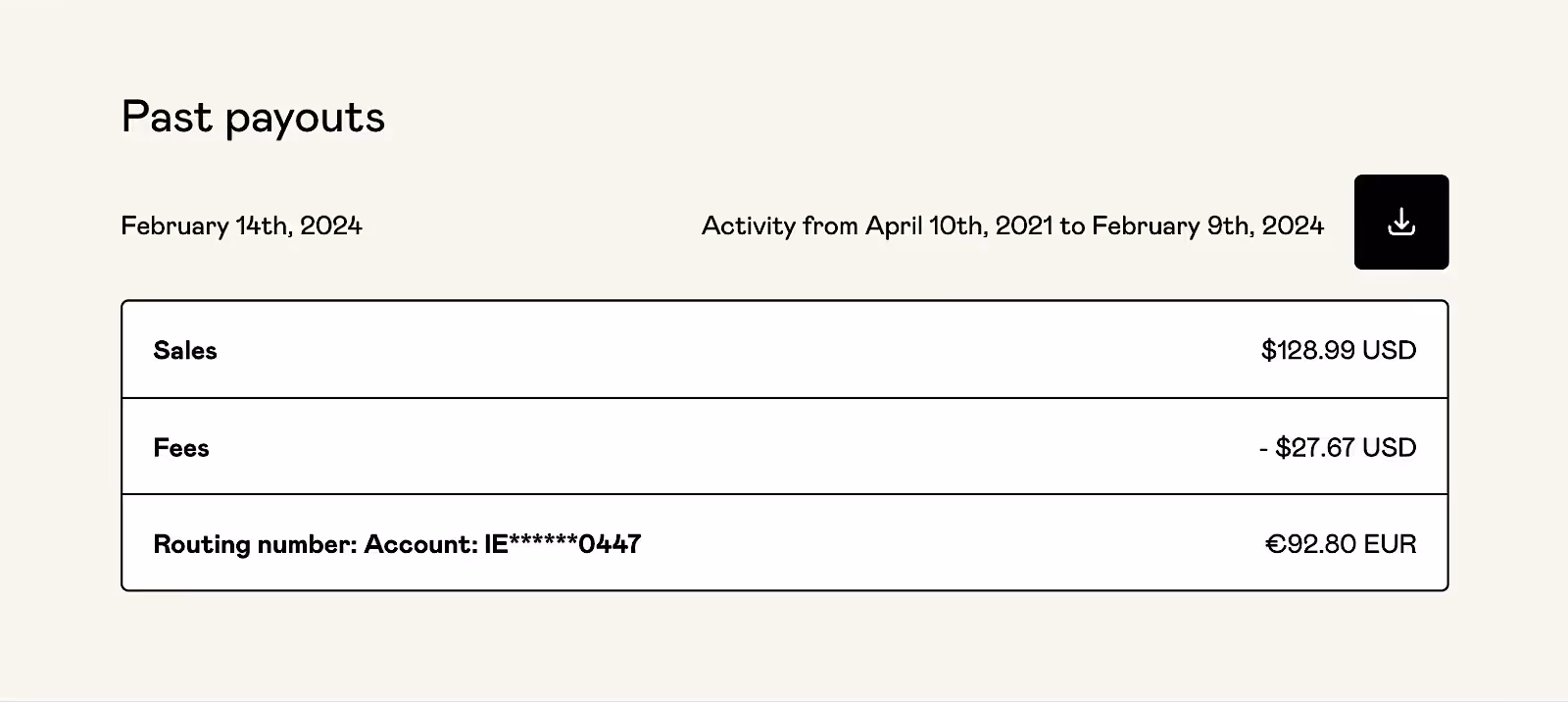Виведення з Gumroad на Payoneer за банківськими реквізитами