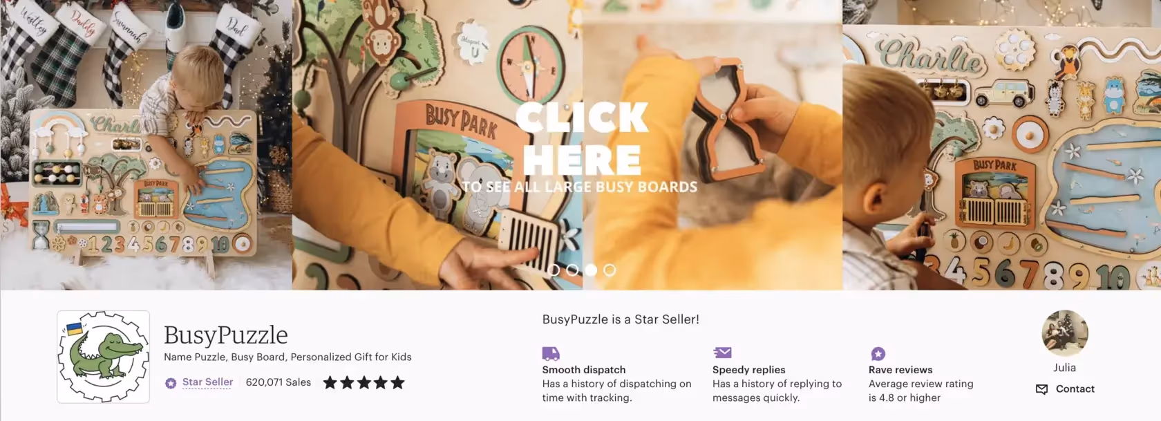 Click Here shop on Etsy