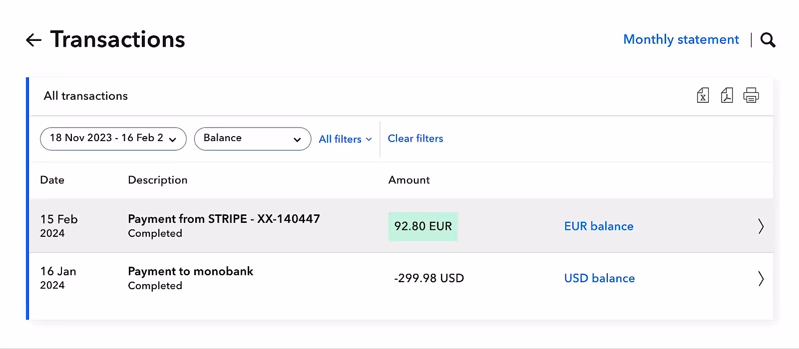 Зарахування транзакції в Payoneer від Gumroad