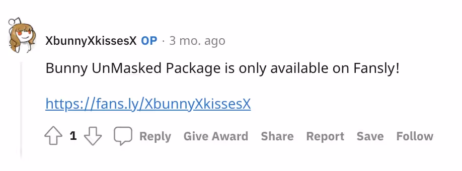 Post showing a successful OnlyFans promotional campaign on Reddit