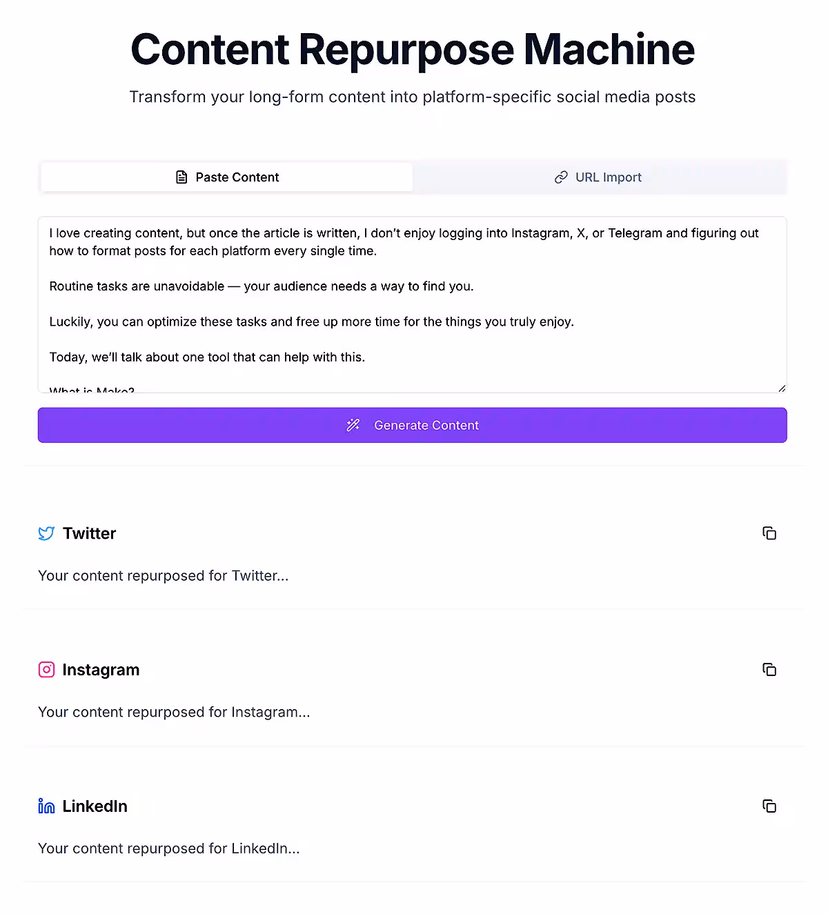 Сервис, созданный с помощью одного запроса в Lovable.dev