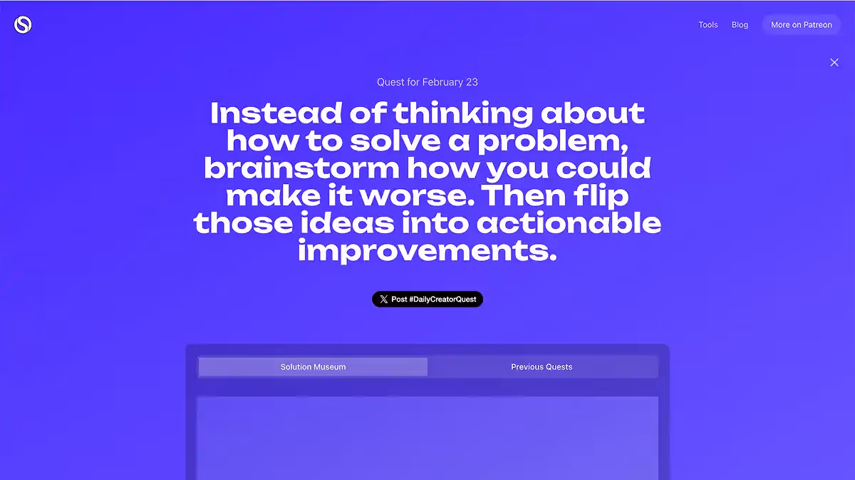 An example of my service built using Lovable.dev