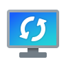 content update icon in service section
