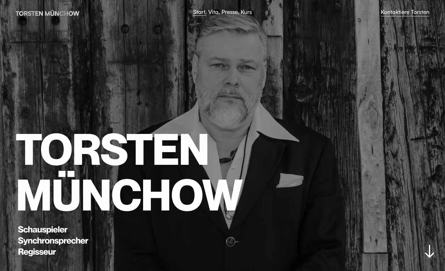 Torsten Münchow Website Mockup