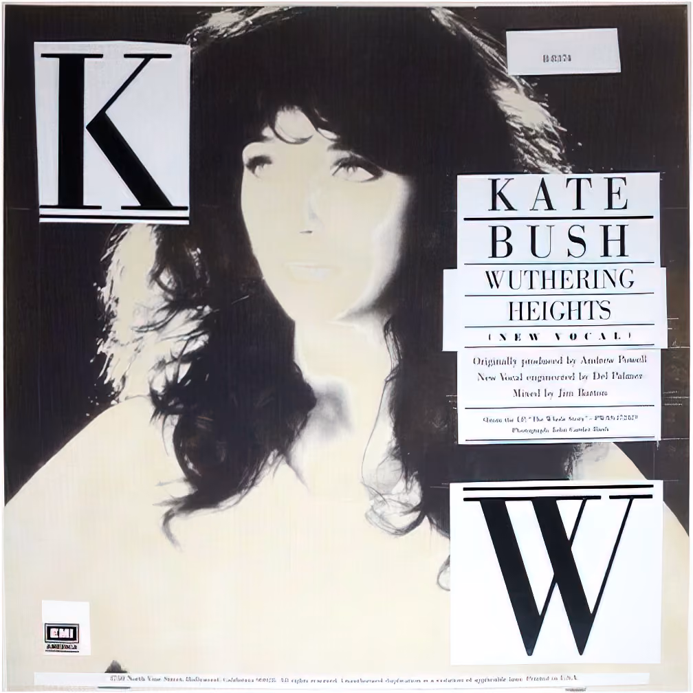 'Wuthering Heights' 7" Withdrawn Sleeve Mock-Up