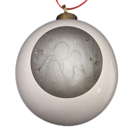 '50 Words For Snow' Bauble