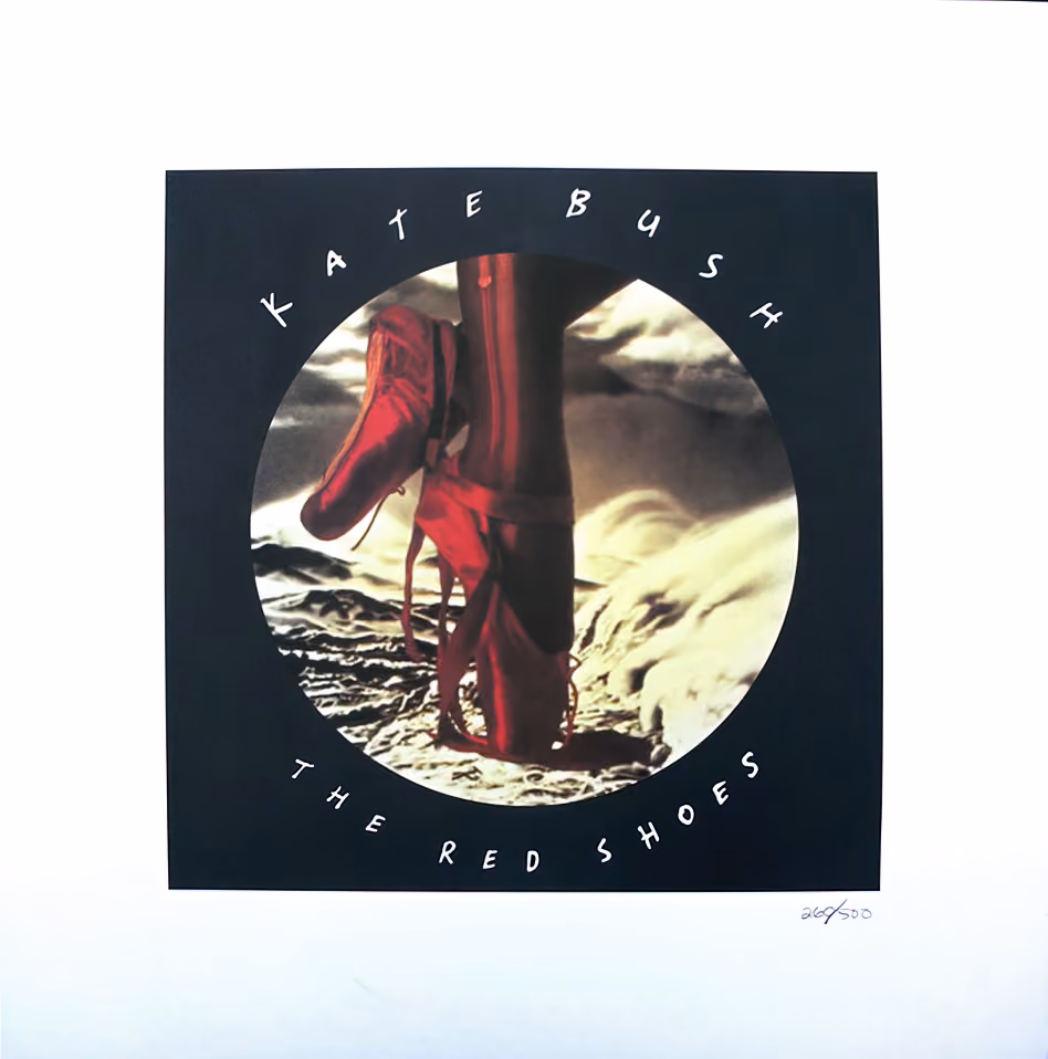 'The Red Shoes' Lithograph Print