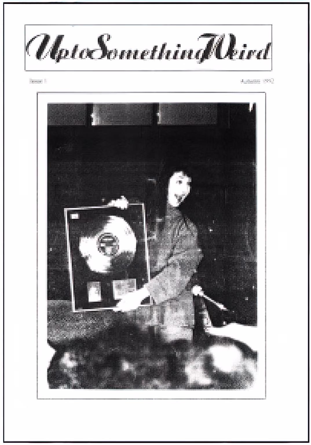 'Up To Something Weird' Magazine Issue 1