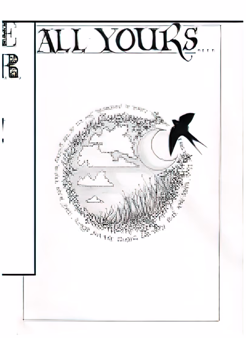 'All Yours' Magazine