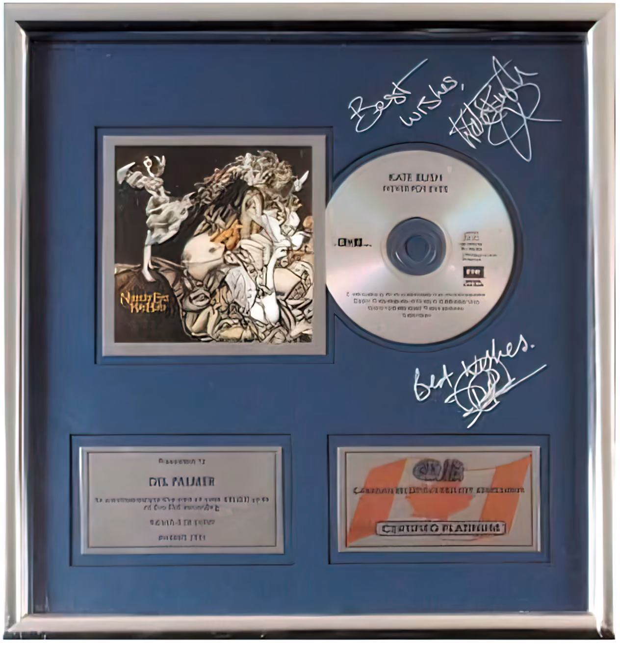 'Never For Ever' Platinum Sales Award