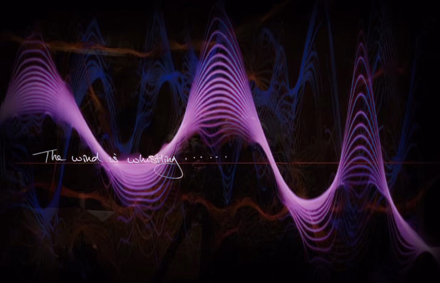 'Aerial' Soundwaves Signed Print