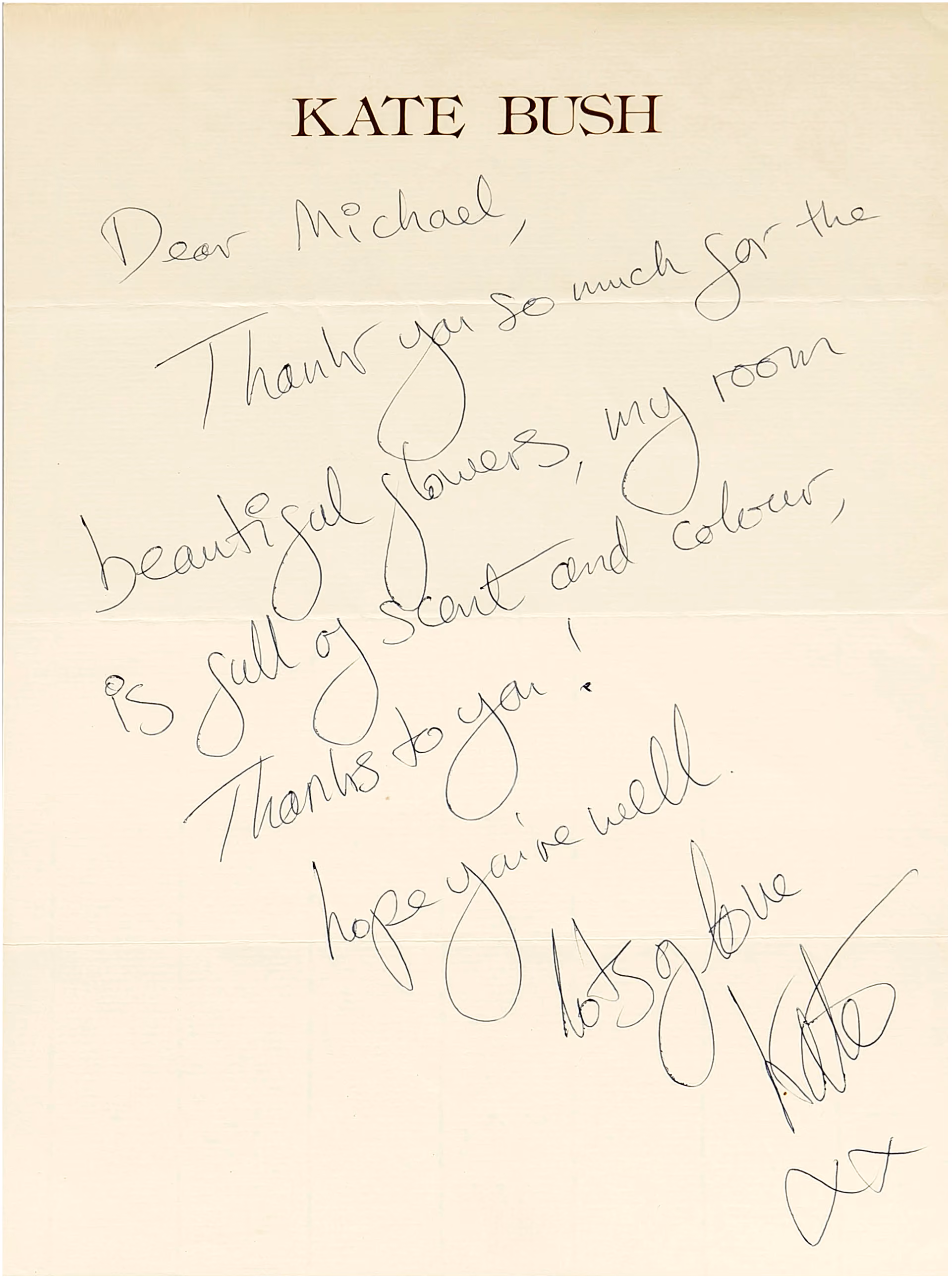 Handwritten Letter