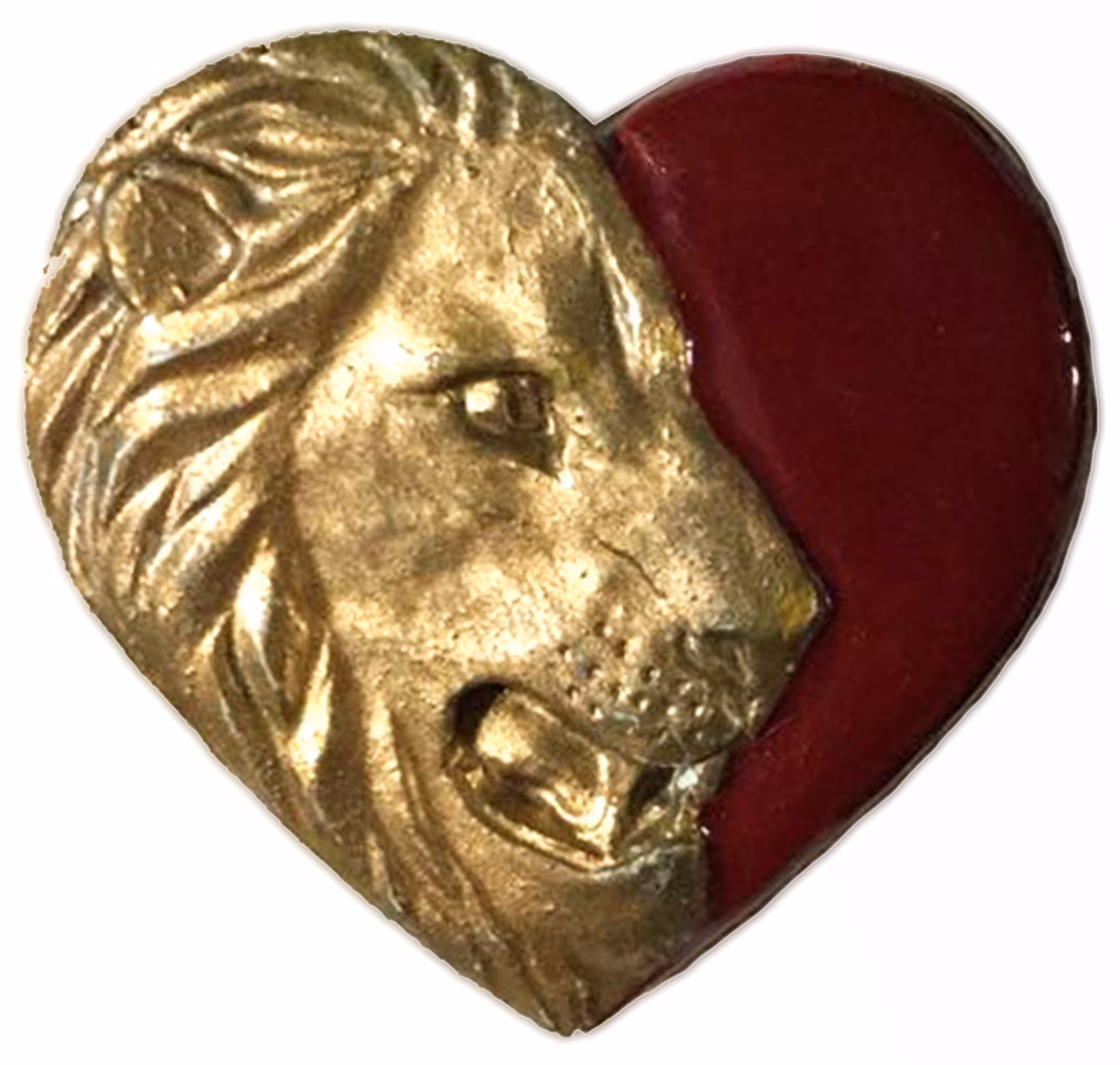 'Lionheart' Resin Lion Badge