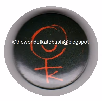 '1990 Kate Bush Convention' Button Badge
