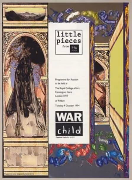 'Little Pieces From Big Stars' Auction Programme