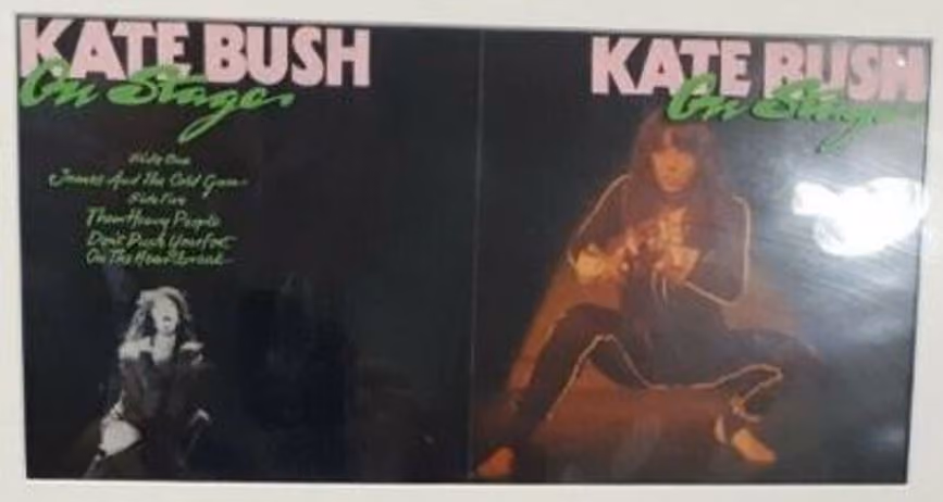 'On Stage' 7" EP Sleeve Prototype