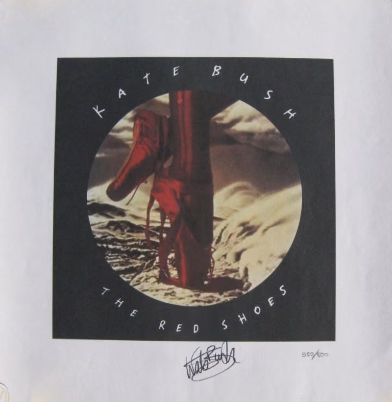 'The Red Shoes' Signed Lithograph Print
