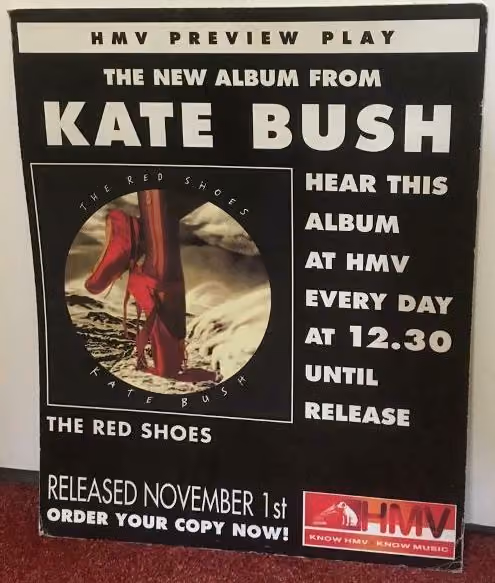 'The Red Shoes' Advertising Board