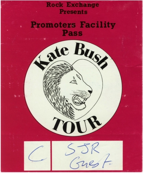 'The Tour Of Life' Promoter's Pass