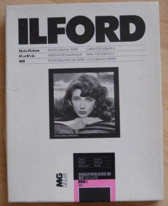 'Ilford Photographic Paper' Box