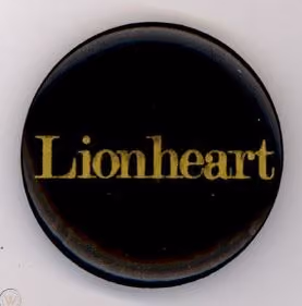 'Lionheart' Pin Badge