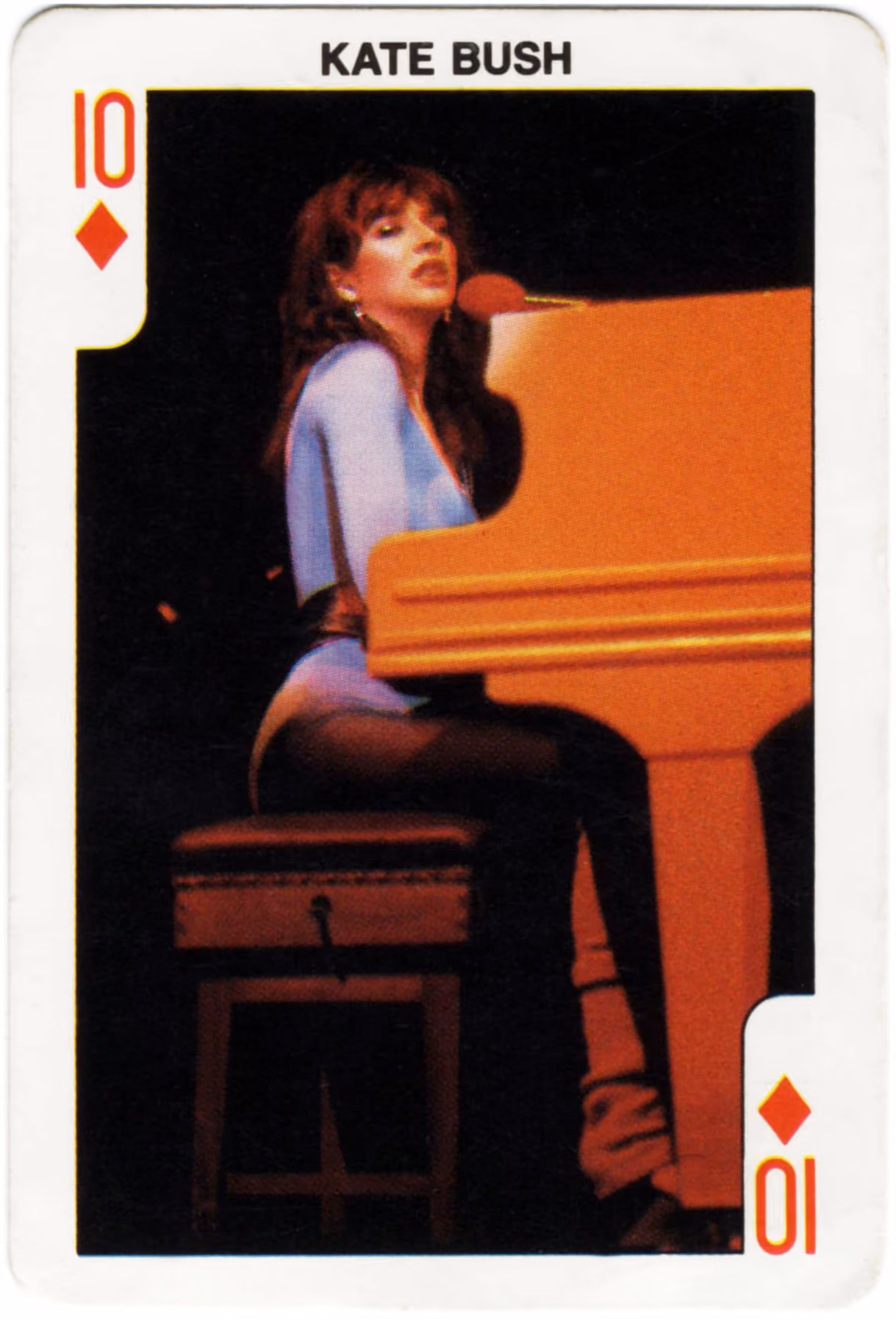 'Rock 'N Bubble' Playing Card