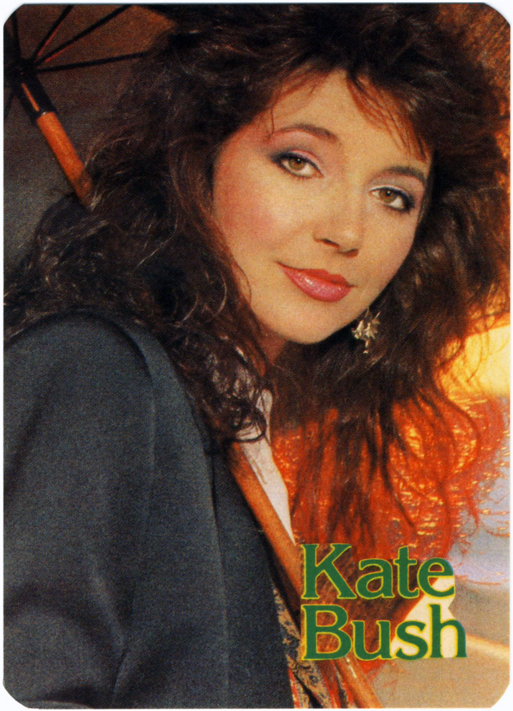 'Kate Bush' Calendar Card