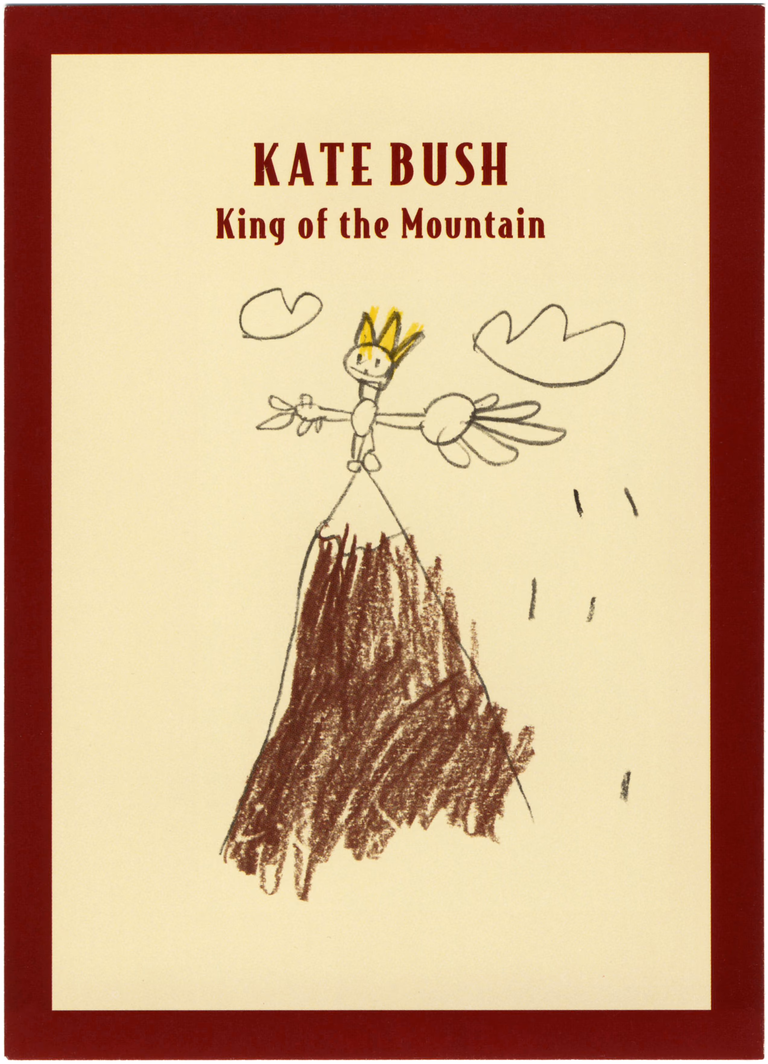 'King Of The Mountain' Postcard