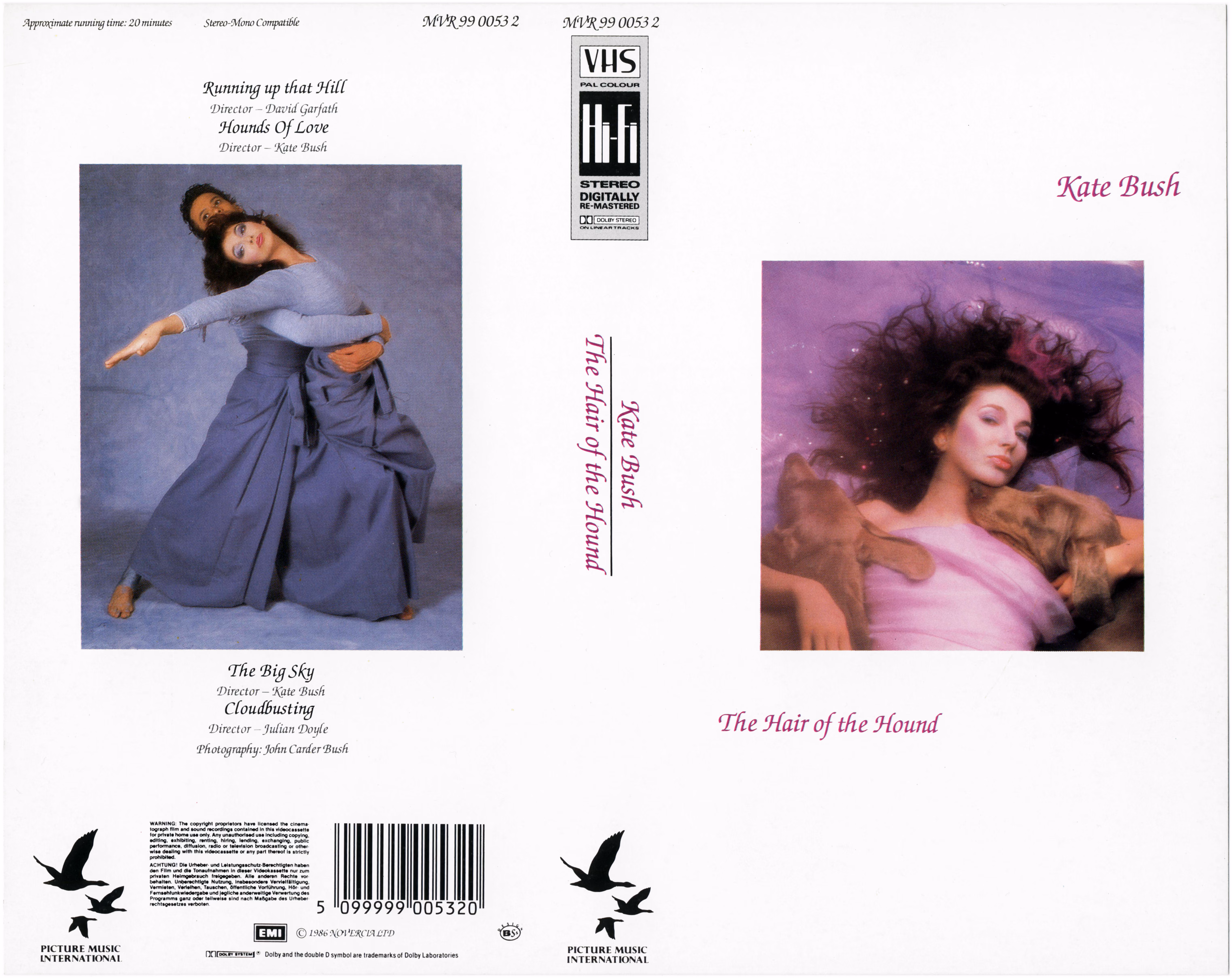 'The Hair Of The Hound' VHS Specimen Insert