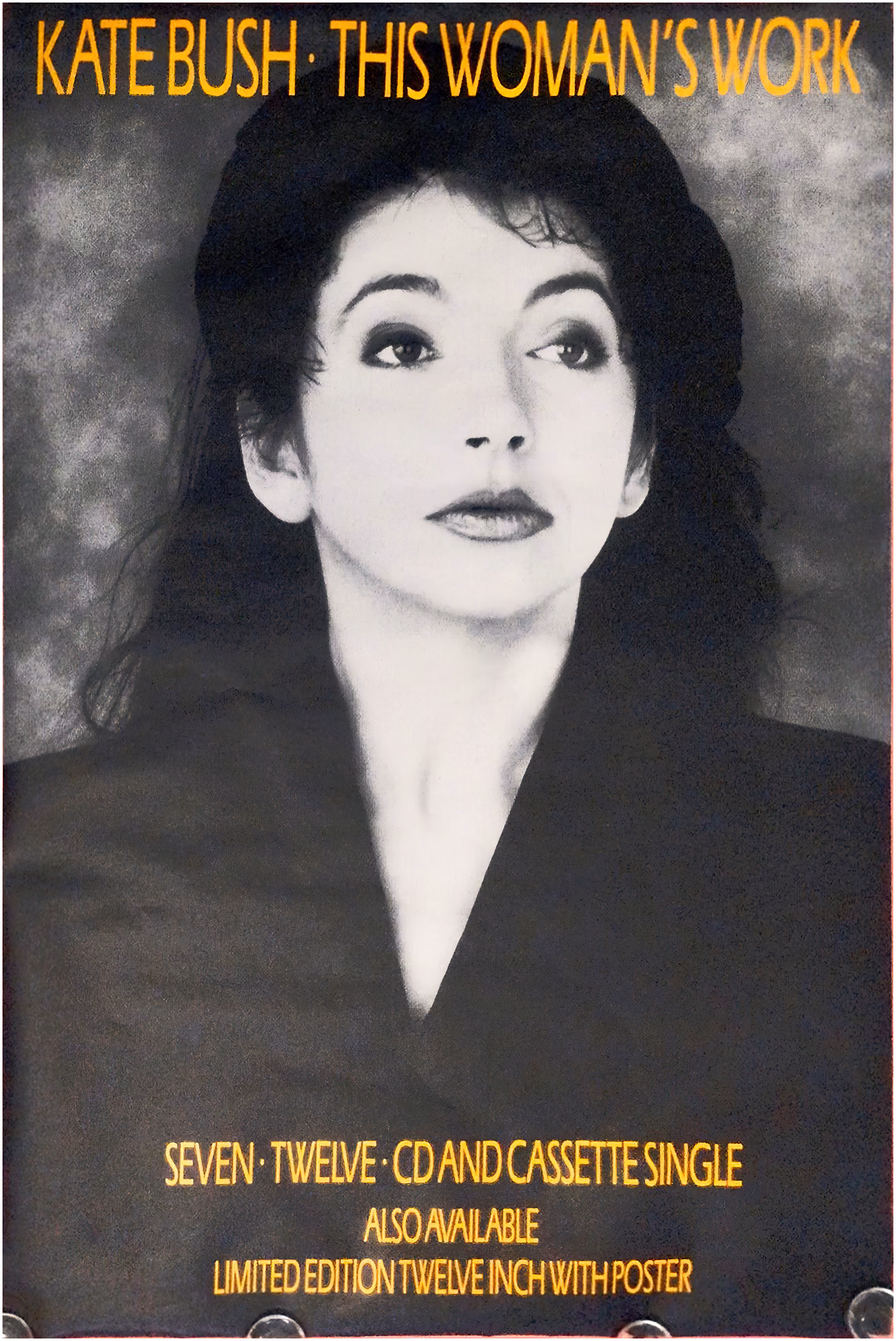 'This Woman's Work' Single Poster