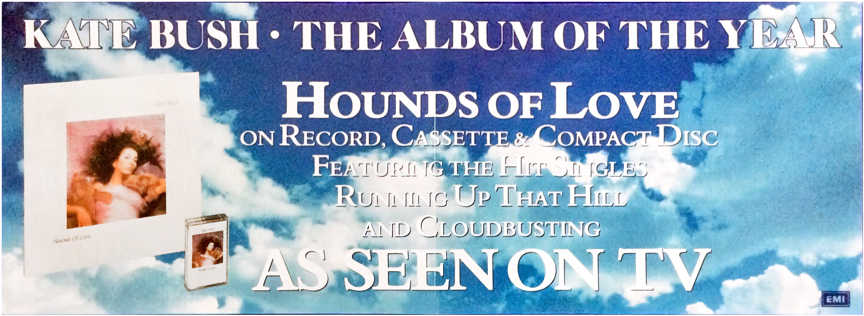 'Hounds Of Love' Album Banner Poster